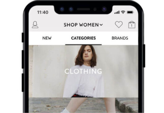Ecommerce online shopping app of Lane Crawford created by Motherapp Limited