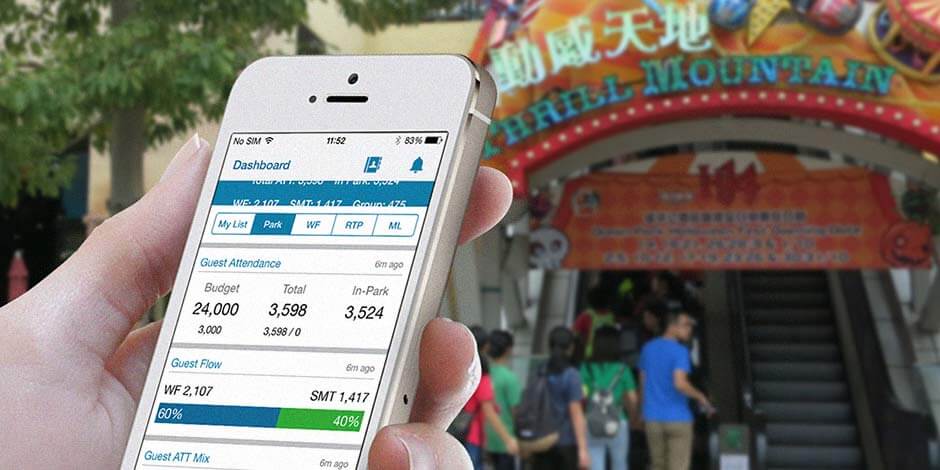 AI Powered People Counting and Crowd Prediction App used in Ocean Park created by Motherapp Limited