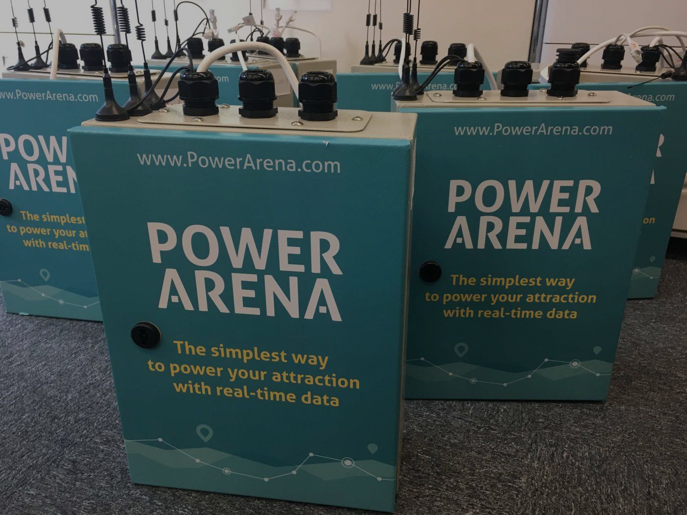 Powerarena real-time monitoring for smart city smart factory